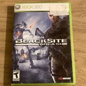 Xbox 360 game Blacksite area51
